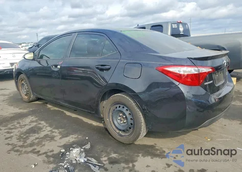 2016 Toyota Corolla L z USA, uszkodzony, nr VIN 2T1BURHEXGC562988